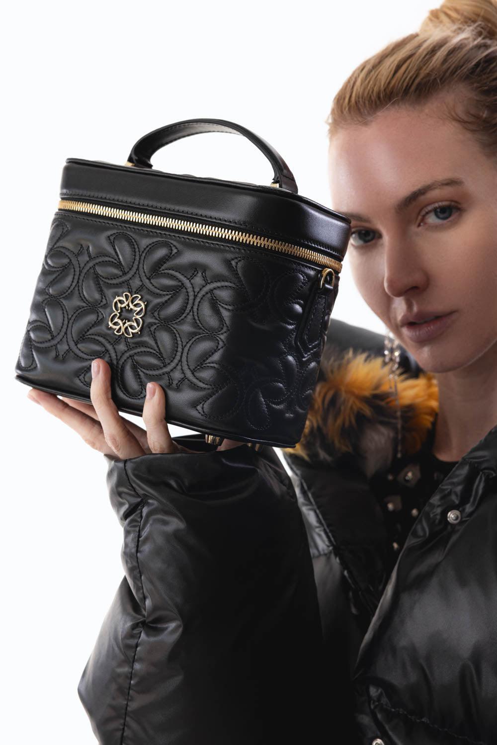 ELIE SAAB-Bucket Bag-BLACK