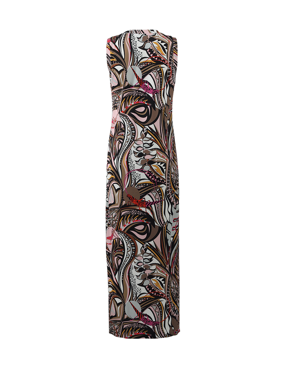 EMILIO PUCCI-Printed Maxi Dress-