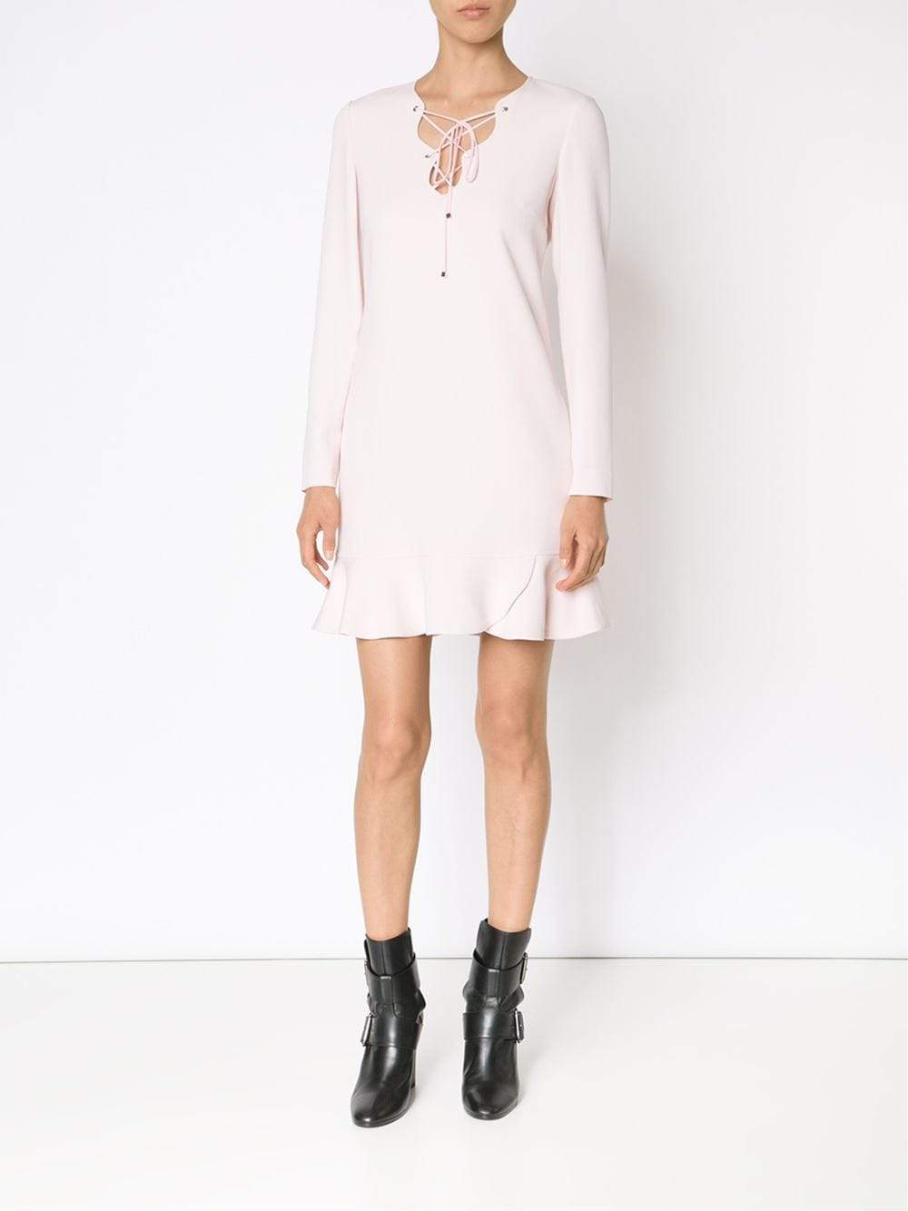EMILIO PUCCI-Ruffle Lace Dress-