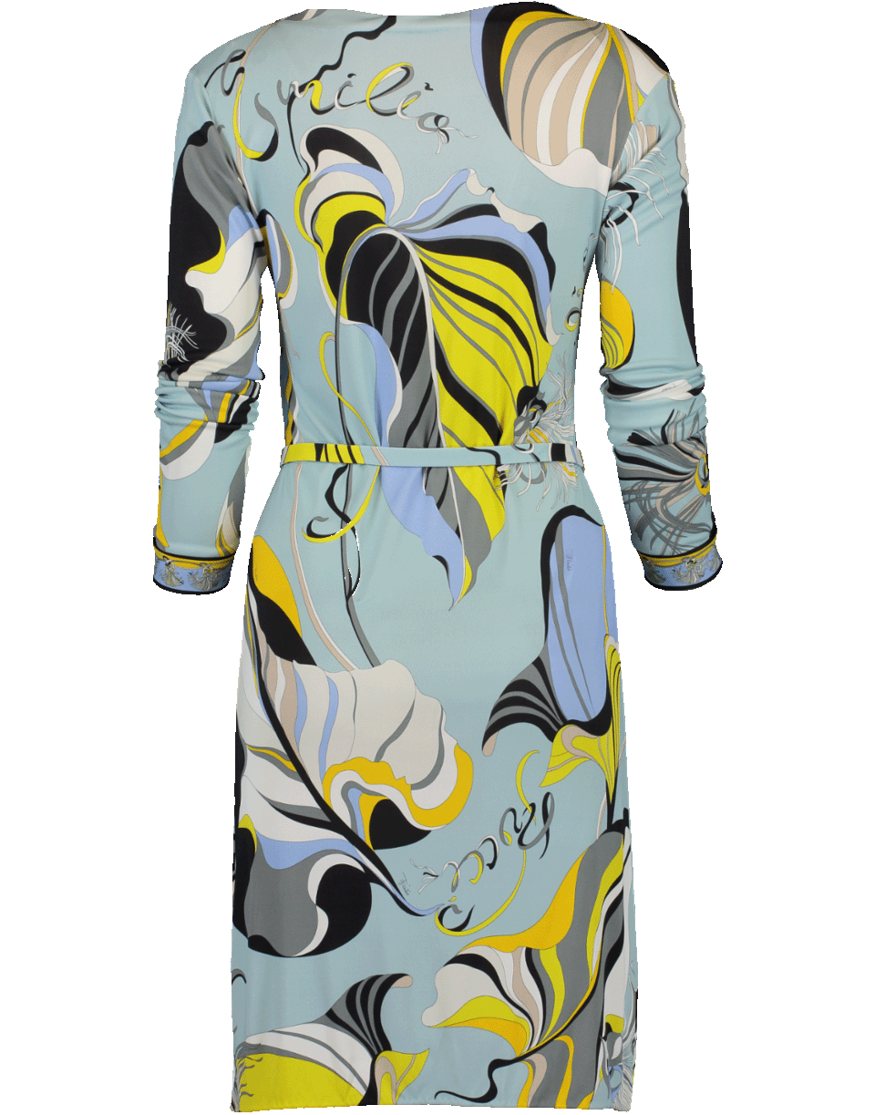 EMILIO PUCCI-Marilyn Belted Jersey Dress-