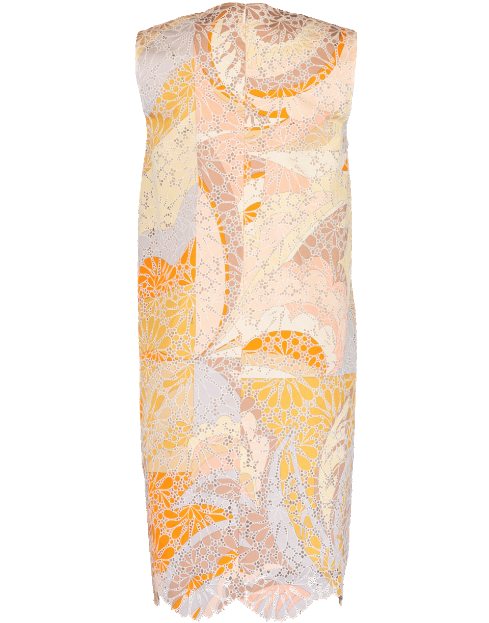 EMILIO PUCCI-Acapulco Macrame Shift Dress-