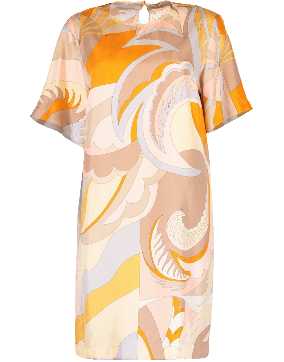 EMILIO PUCCI-Acapulco Silk Twill Dress-