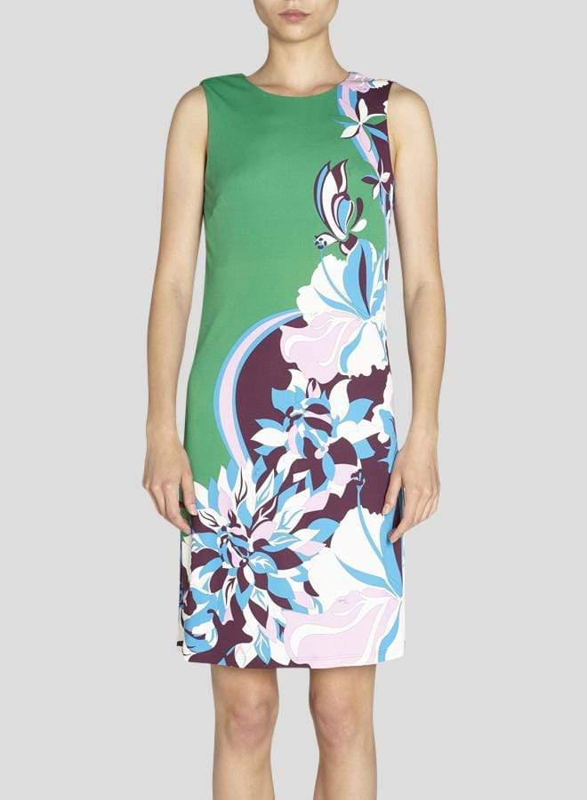 EMILIO PUCCI-Sleeveless Crewneck Shift Dress-