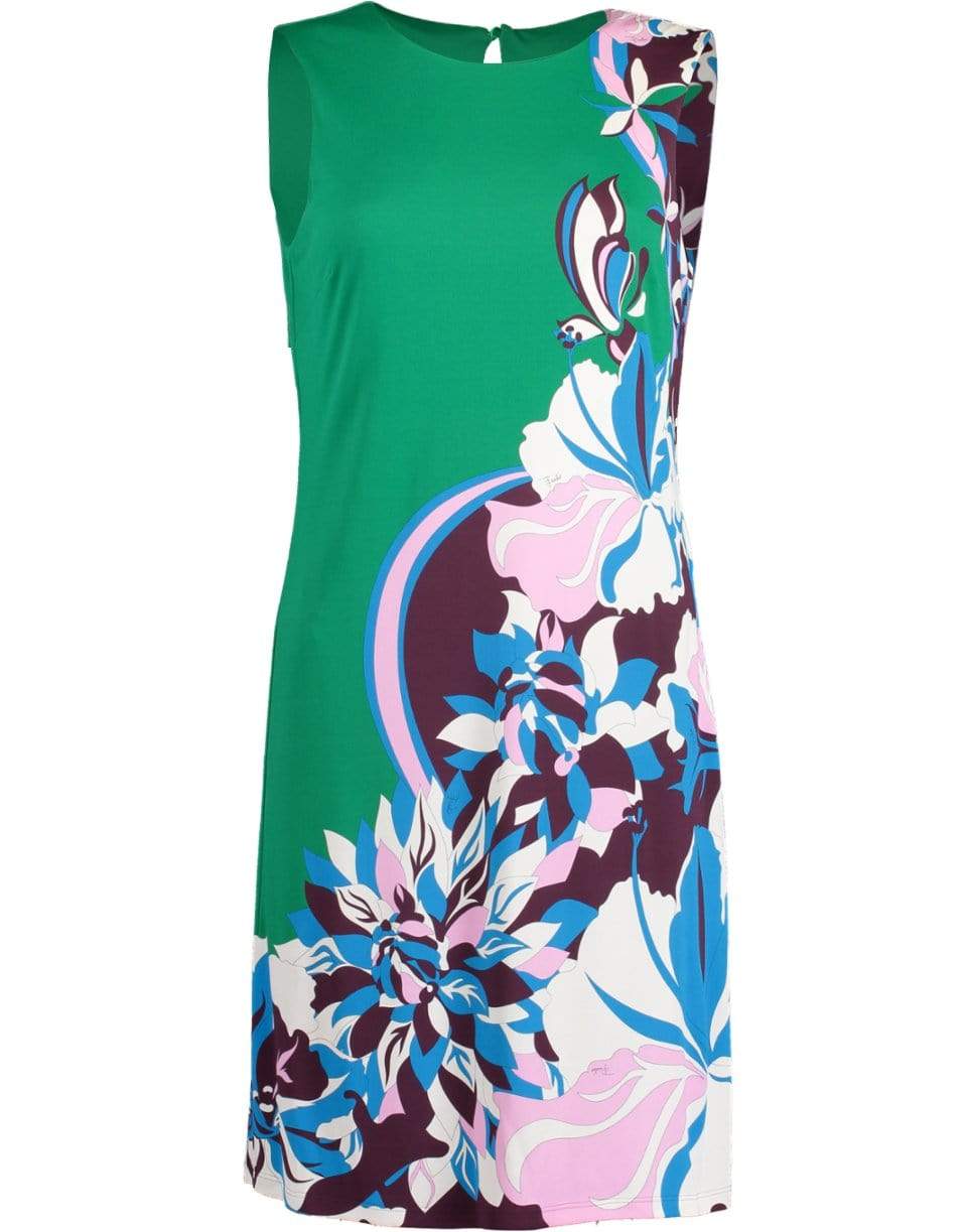 EMILIO PUCCI-Sleeveless Crewneck Shift Dress-