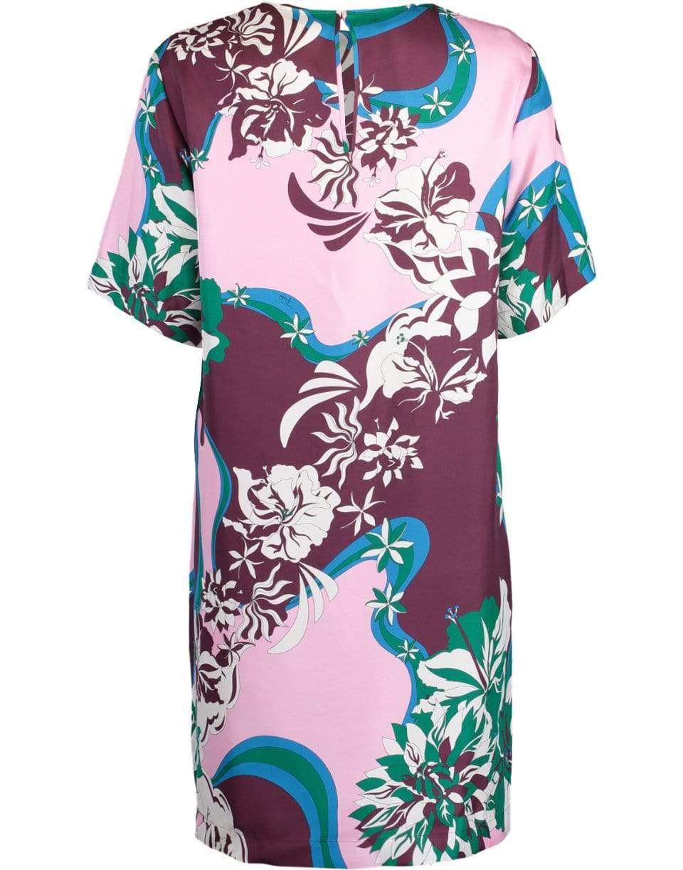EMILIO PUCCI-Crewneck Shift Dress-