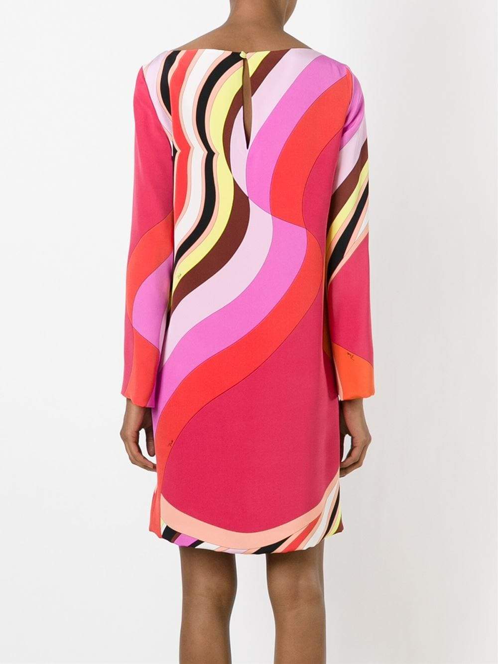 EMILIO PUCCI-Key Hole Back Dress-