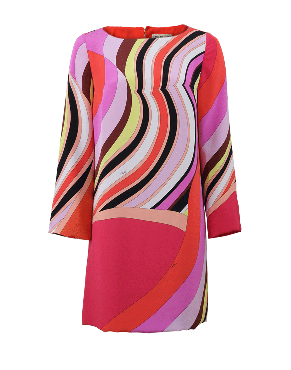 EMILIO PUCCI-Key Hole Back Dress-