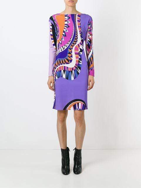 EMILIO PUCCI-Niki Print Marilyn Dress-