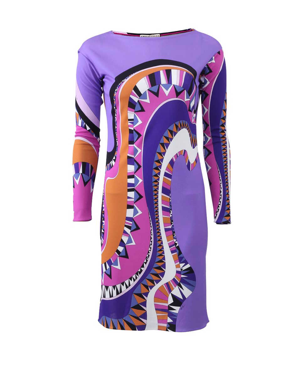 EMILIO PUCCI-Niki Print Marilyn Dress-