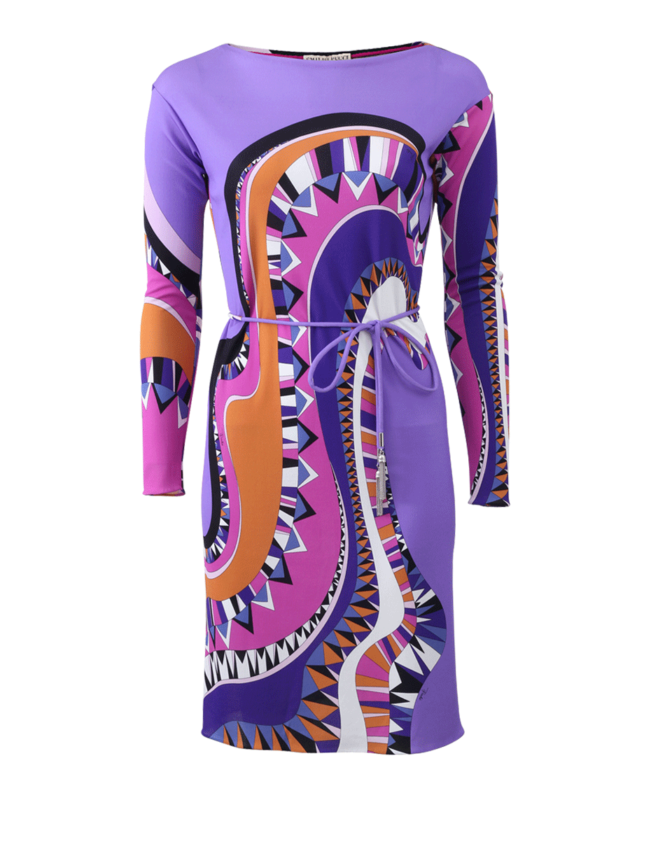 EMILIO PUCCI-Niki Print Marilyn Dress-