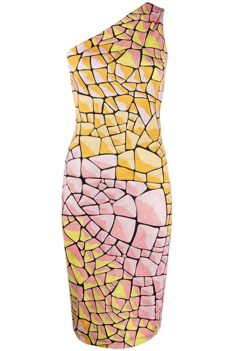 EMILIO PUCCI-One Shoulder Dress-