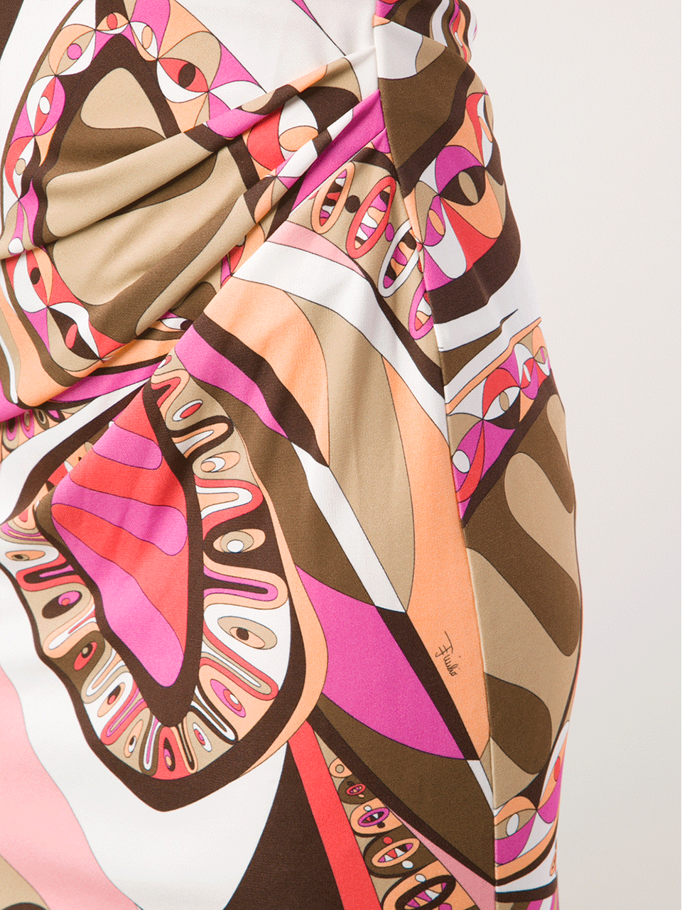 EMILIO PUCCI-Ruch Side Dress-