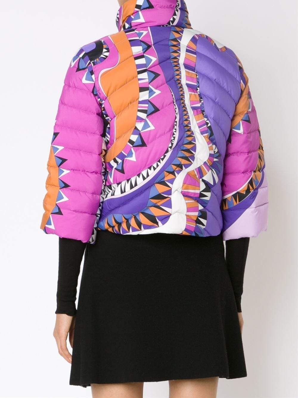 EMILIO PUCCI-Nikki Print Puffer Jacket-