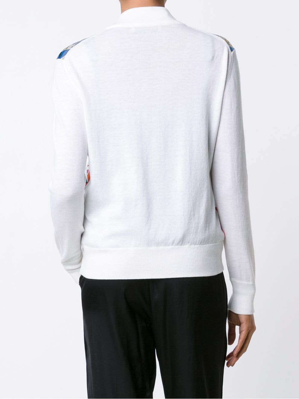 EMILIO PUCCI-Silk Front Bomber-