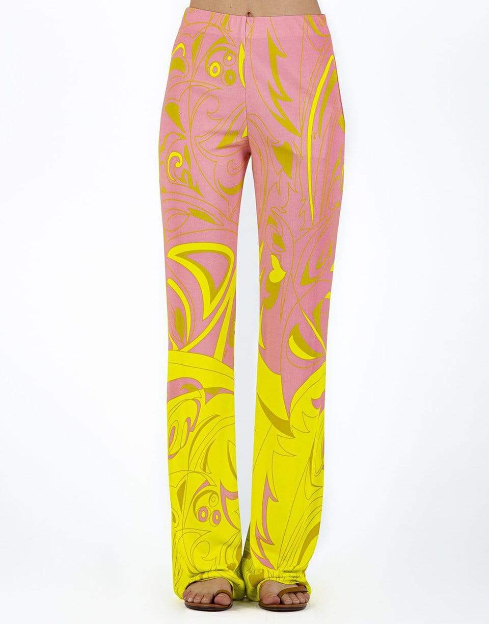 EMILIO PUCCI-Dinamica Dégradé Print Trousers-