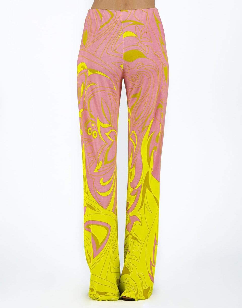 EMILIO PUCCI-Dinamica Dégradé Print Trousers-