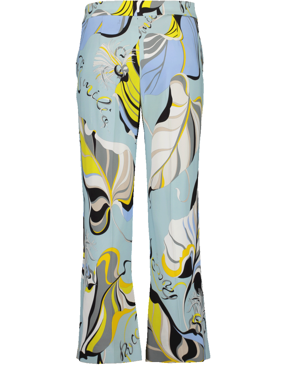 EMILIO PUCCI-Frida Print Cropped Pant-