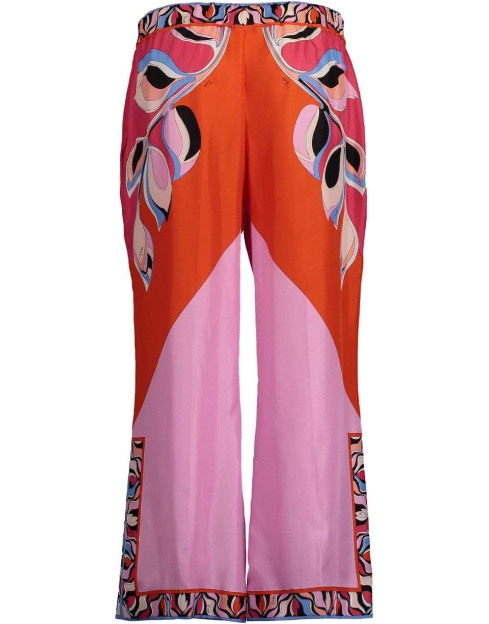 EMILIO PUCCI-Print Crop Trouser-