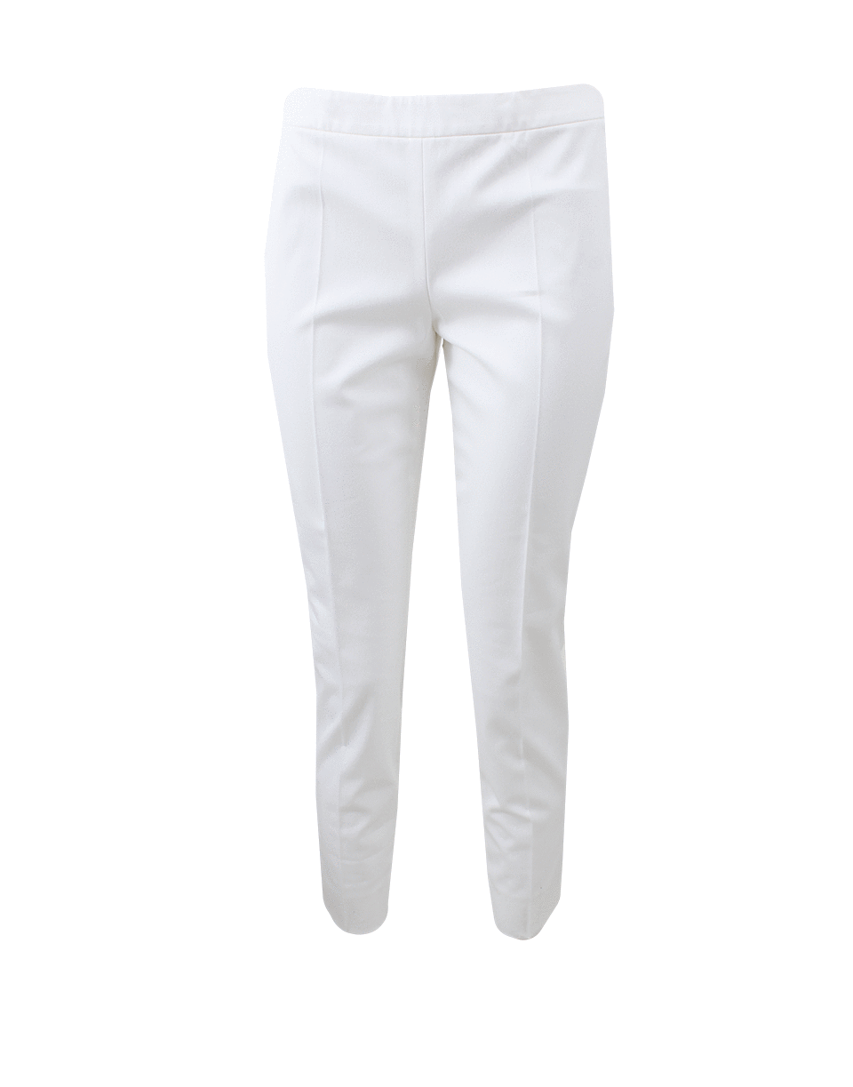 EMILIO PUCCI-White Cropped Pant-