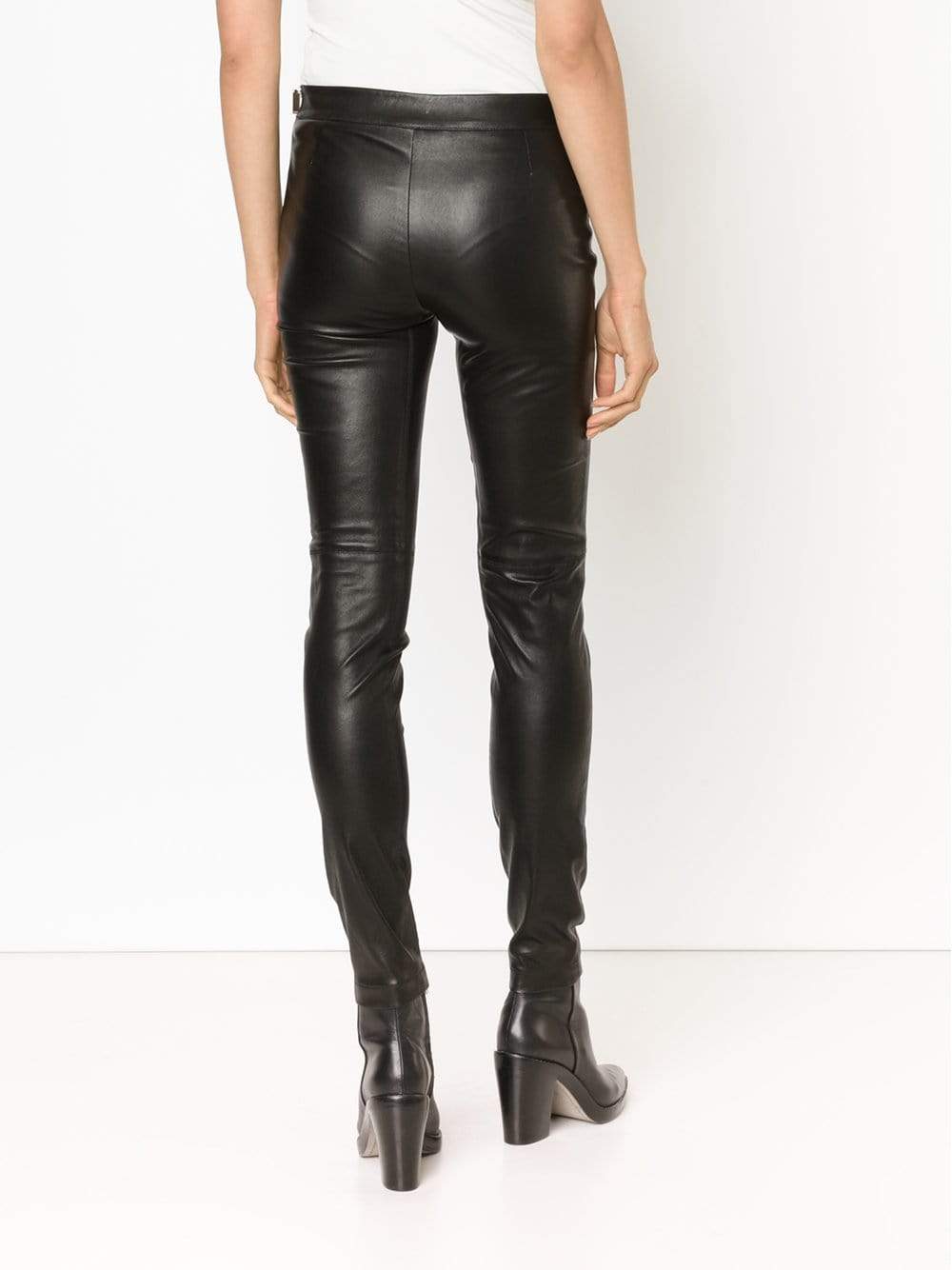 EMILIO PUCCI-Double Side Zip Leather Legging-