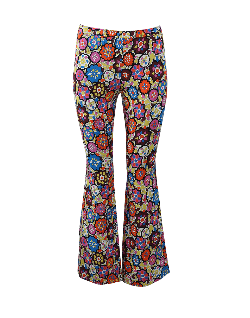 EMILIO PUCCI-Zinnie Flare Crop Pant-