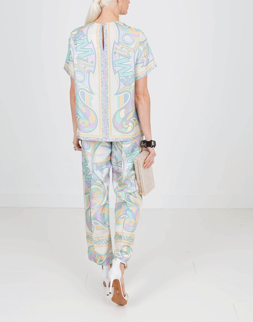 EMILIO PUCCI-Miami Print Pant-