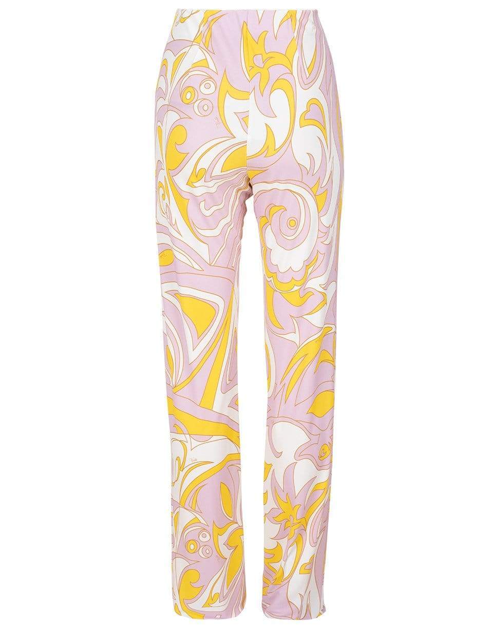 EMILIO PUCCI-Relaxed Jersey Print Trouser-