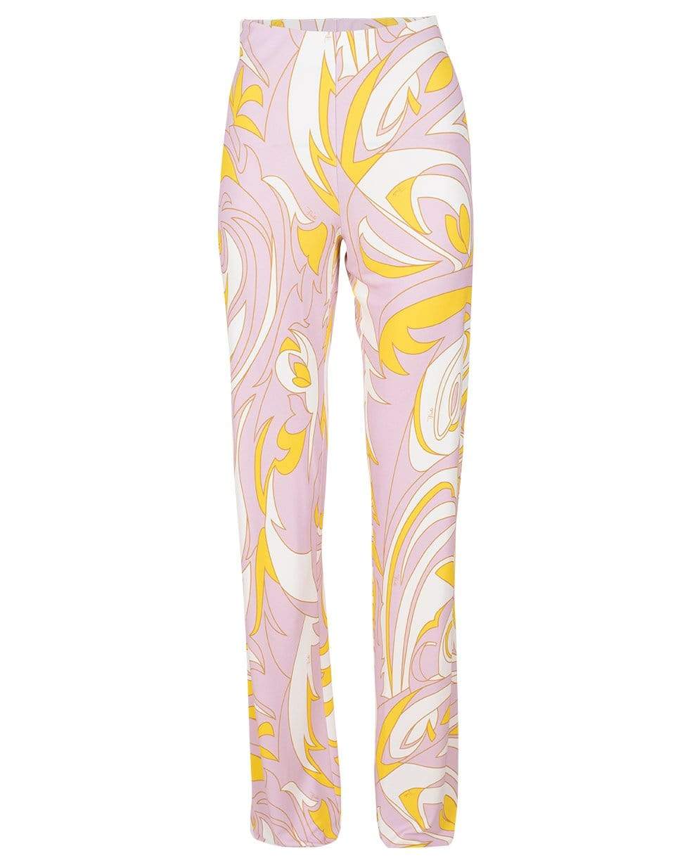 EMILIO PUCCI-Relaxed Jersey Print Trouser-