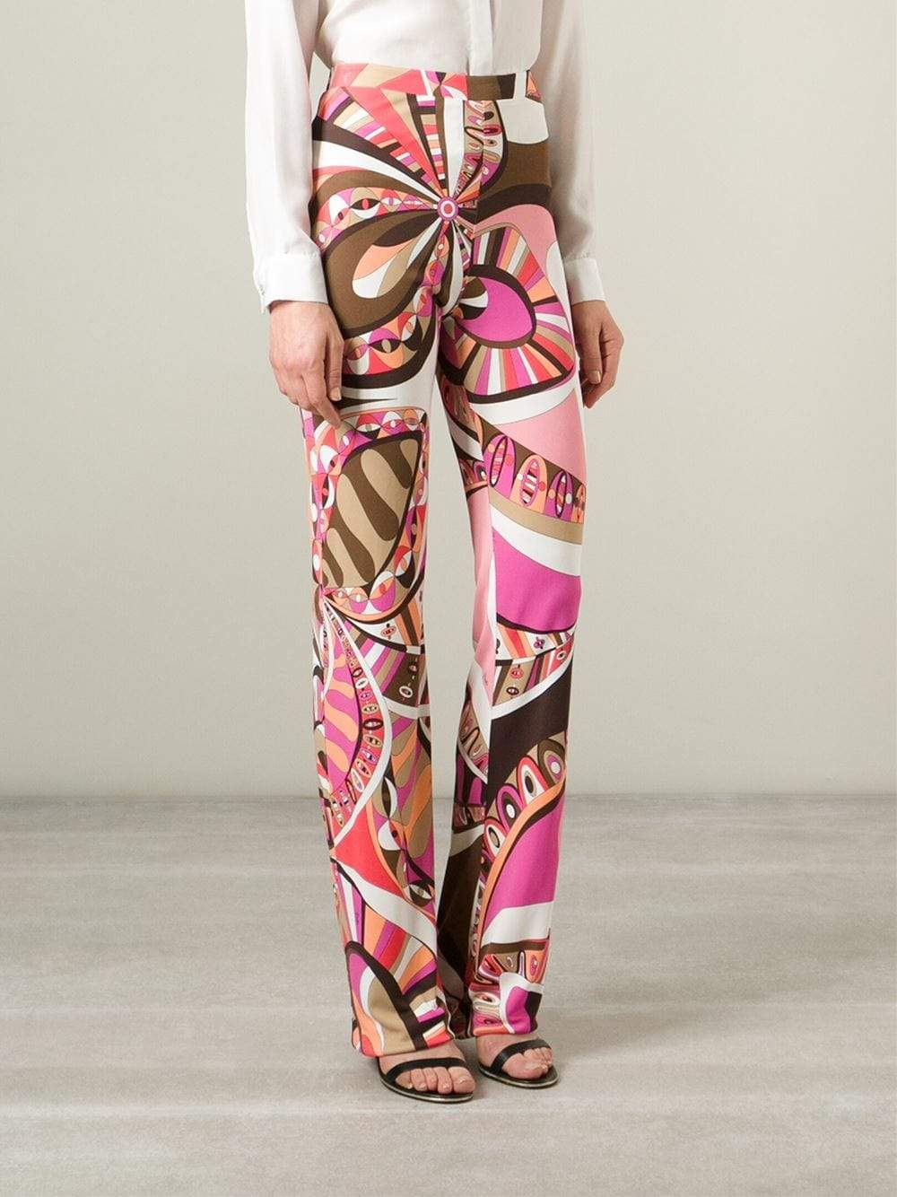 EMILIO PUCCI-Boot Cut Jersey Pant-