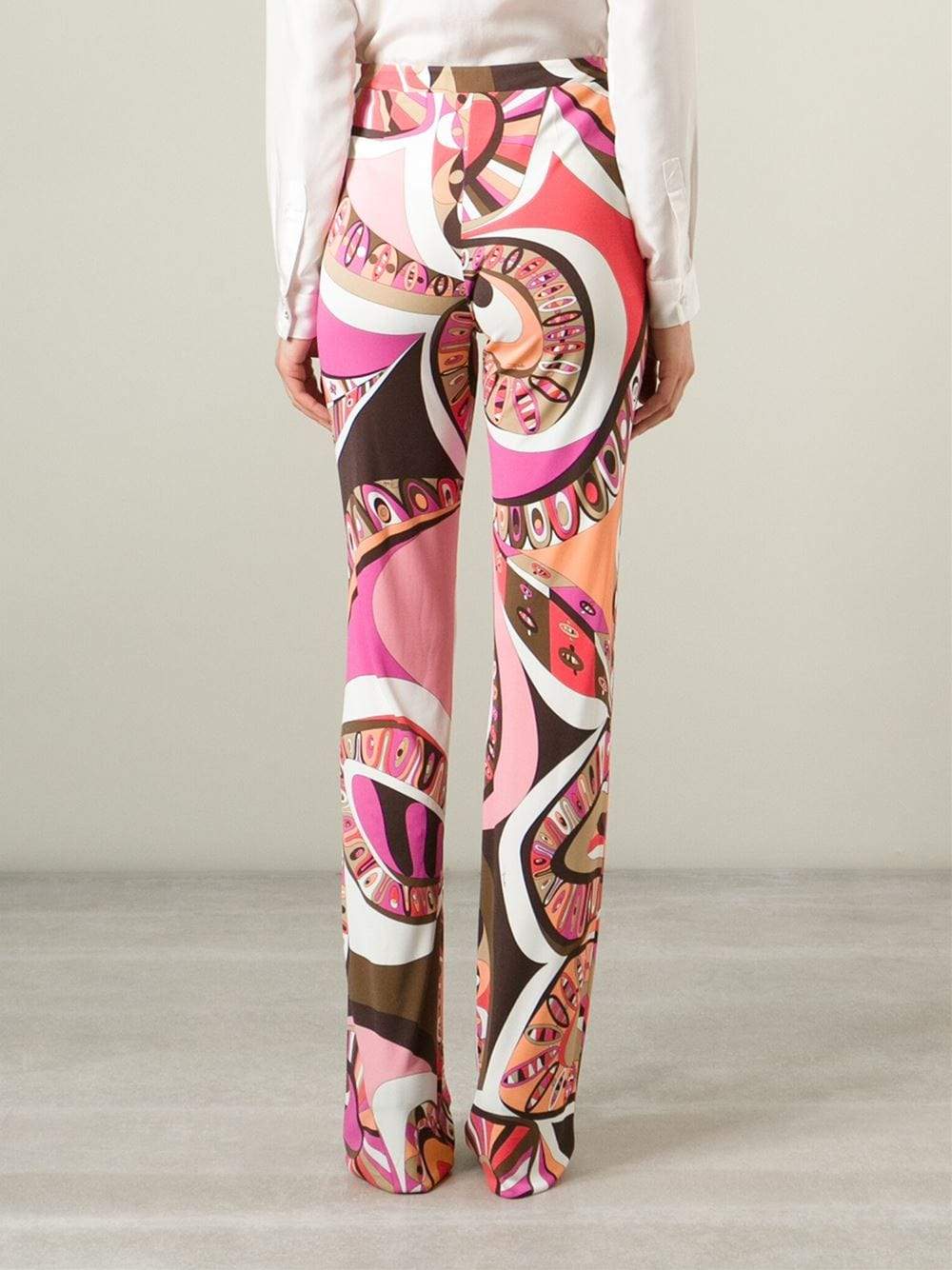 EMILIO PUCCI-Boot Cut Jersey Pant-