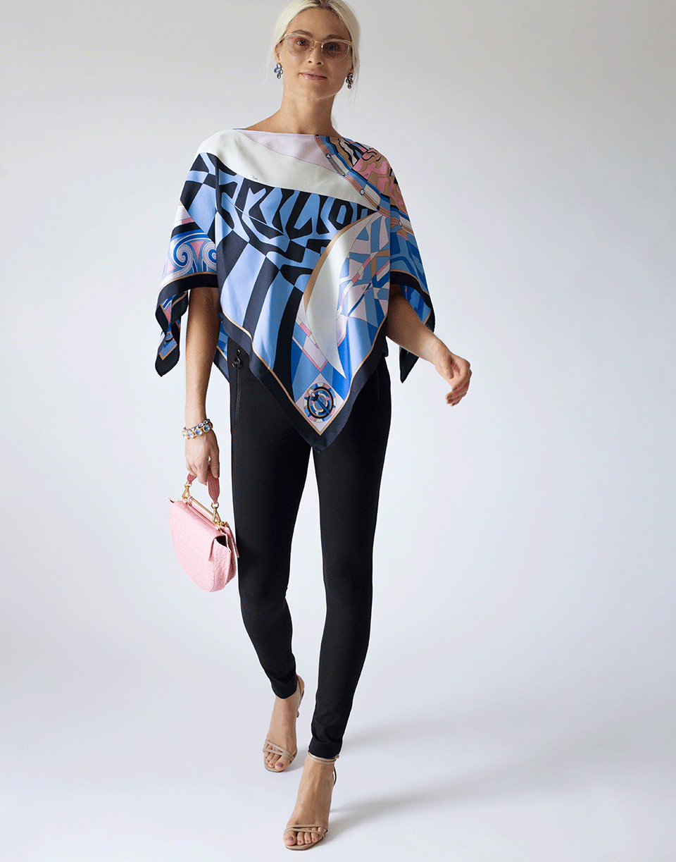 EMILIO PUCCI-Fitted Trousers-