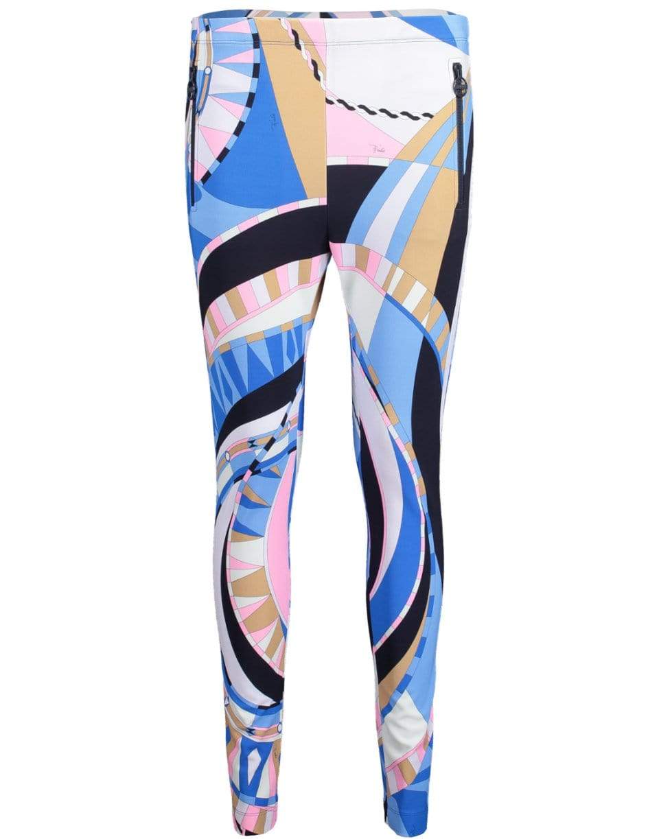 EMILIO PUCCI-Printed Trousers-