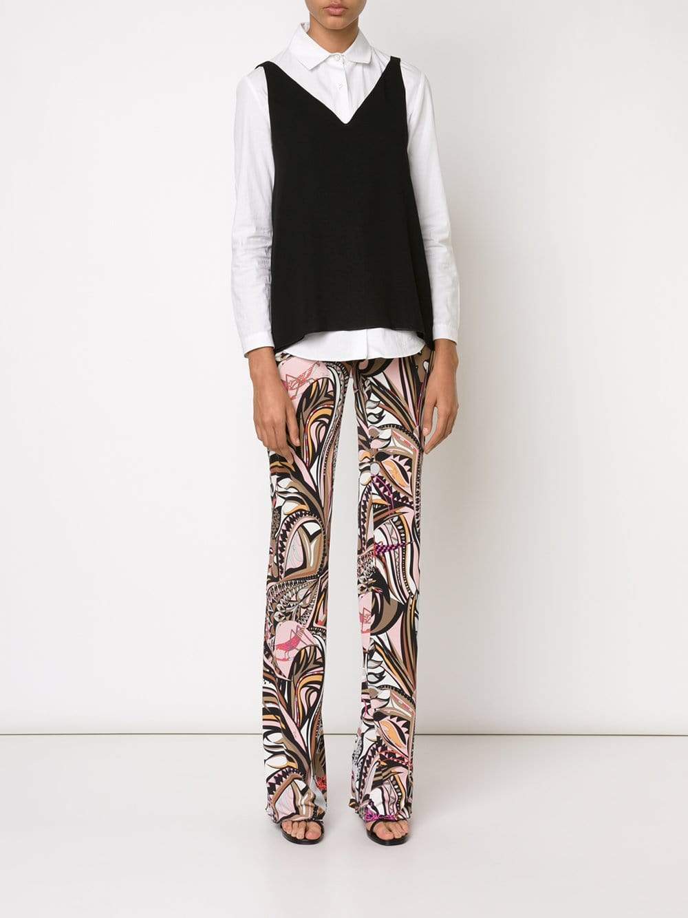 EMILIO PUCCI-Grasshopper Palazzo Pant-