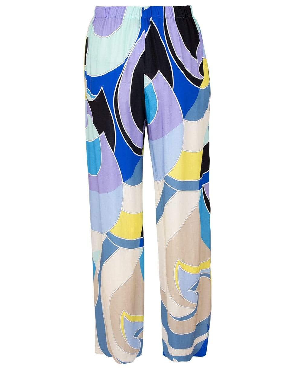 EMILIO PUCCI-Quirimbas Print Trousers-