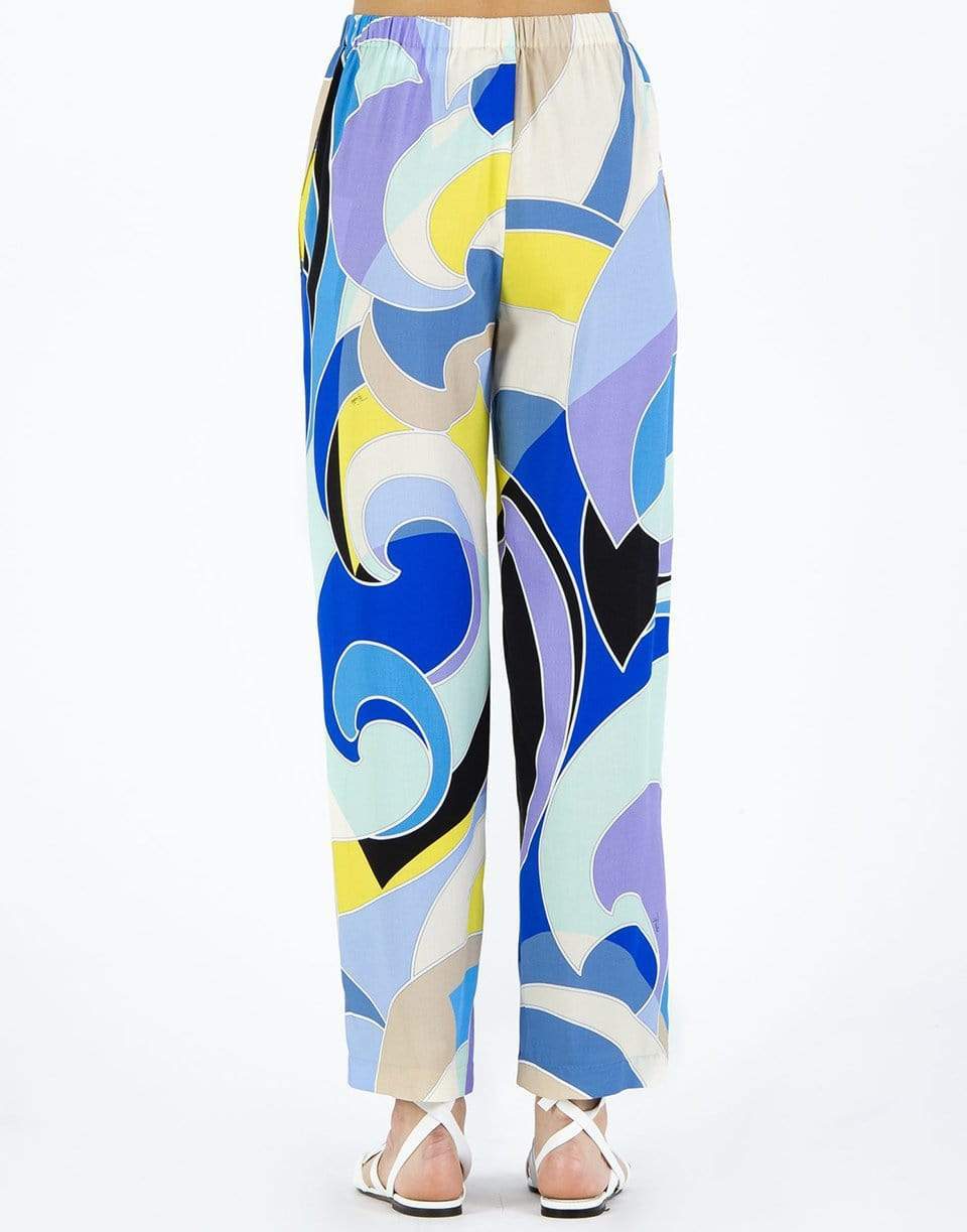 EMILIO PUCCI-Quirimbas Print Trousers-