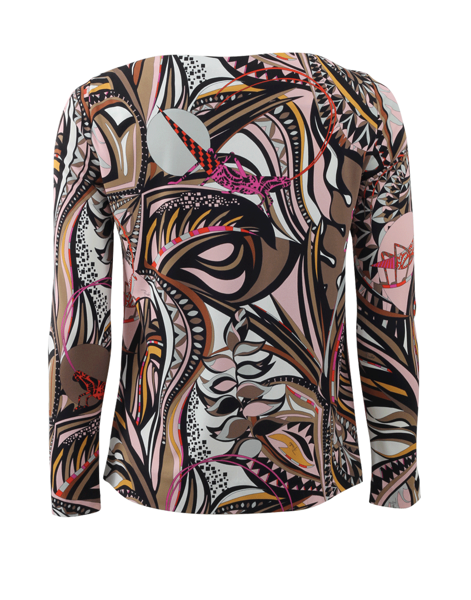 EMILIO PUCCI-Grasshopper Top-