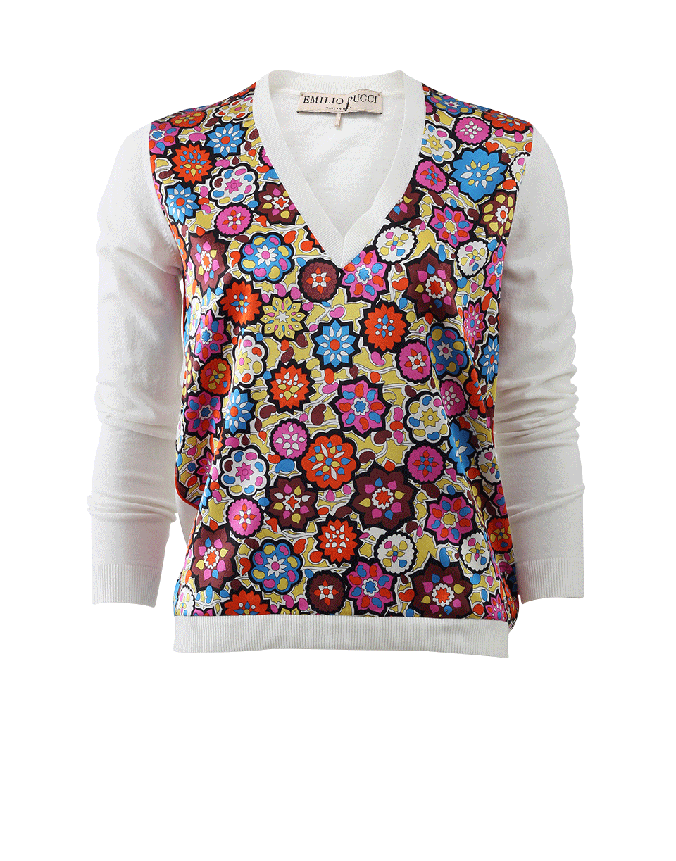 EMILIO PUCCI-Zinnie Print Knit-
