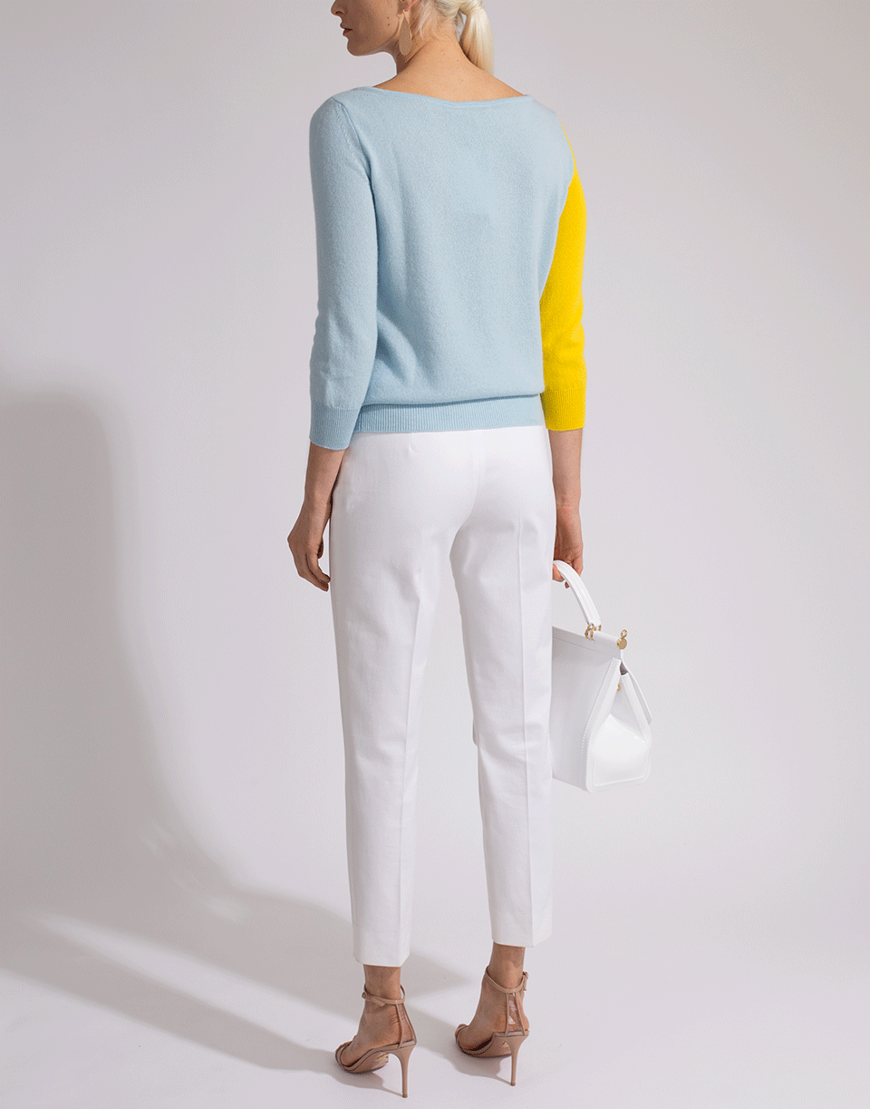 EMILIO PUCCI-Bi-Color Knit Pullover-