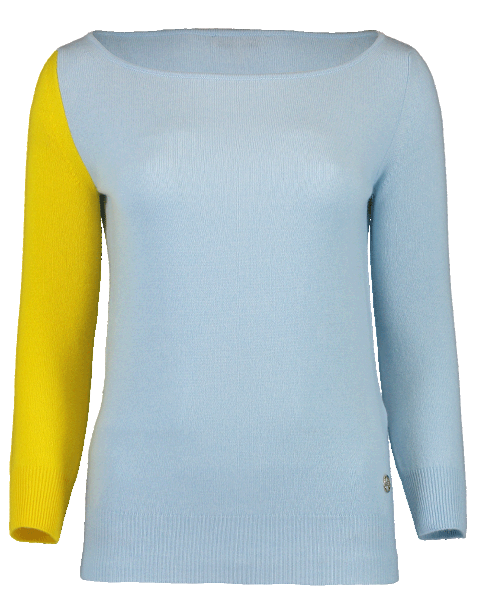 EMILIO PUCCI-Bi-Color Knit Pullover-