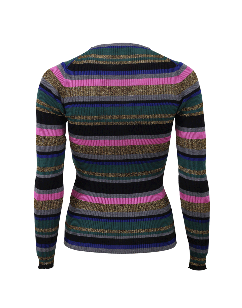 EMILIO PUCCI-Lace-Up Striped Knit-