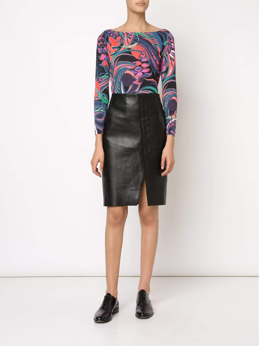 EMILIO PUCCI-Grasshopper Top-