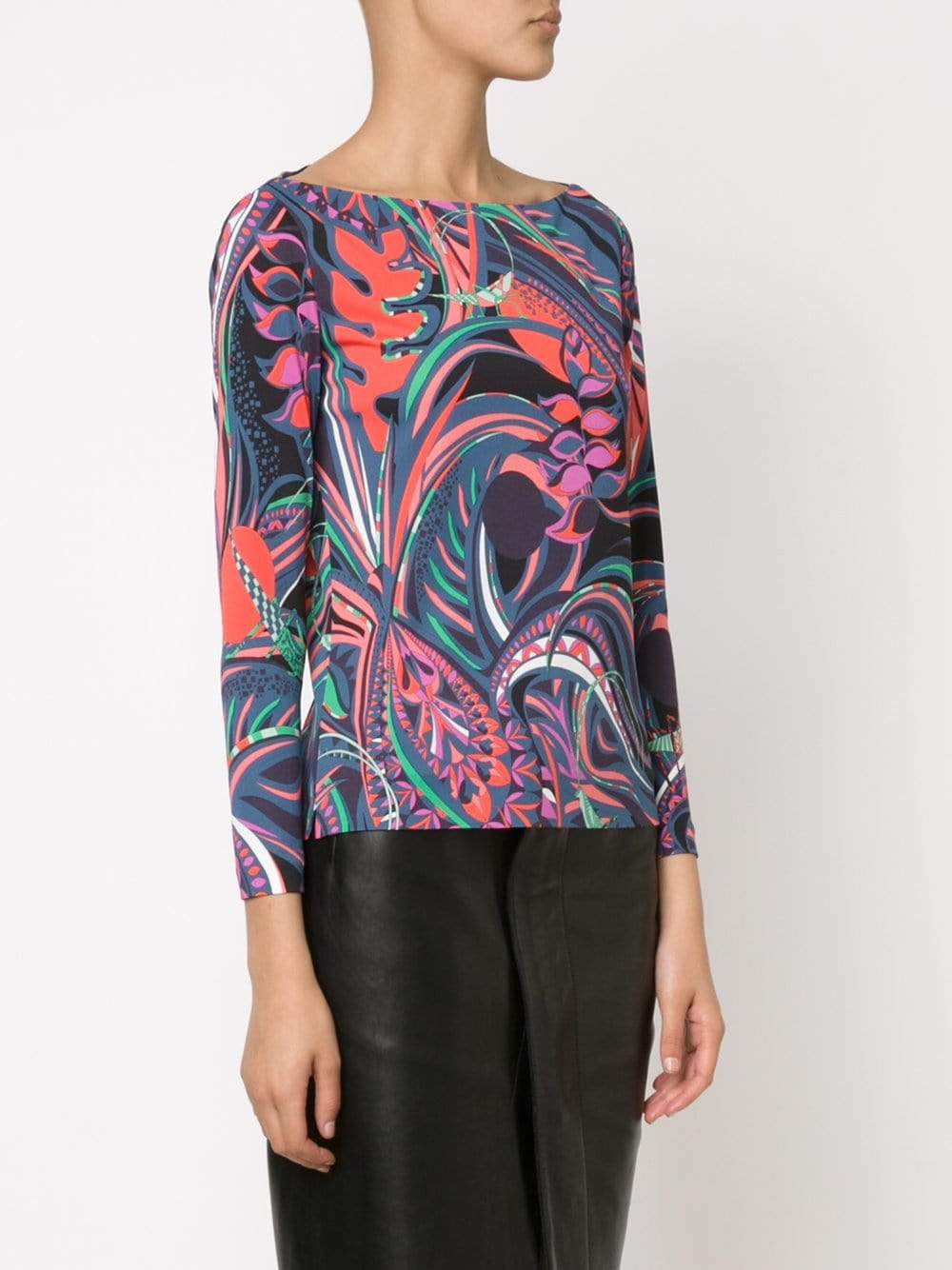 EMILIO PUCCI-Grasshopper Top-