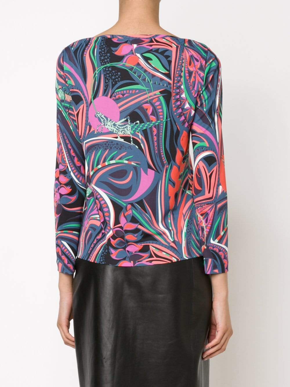 EMILIO PUCCI-Grasshopper Top-