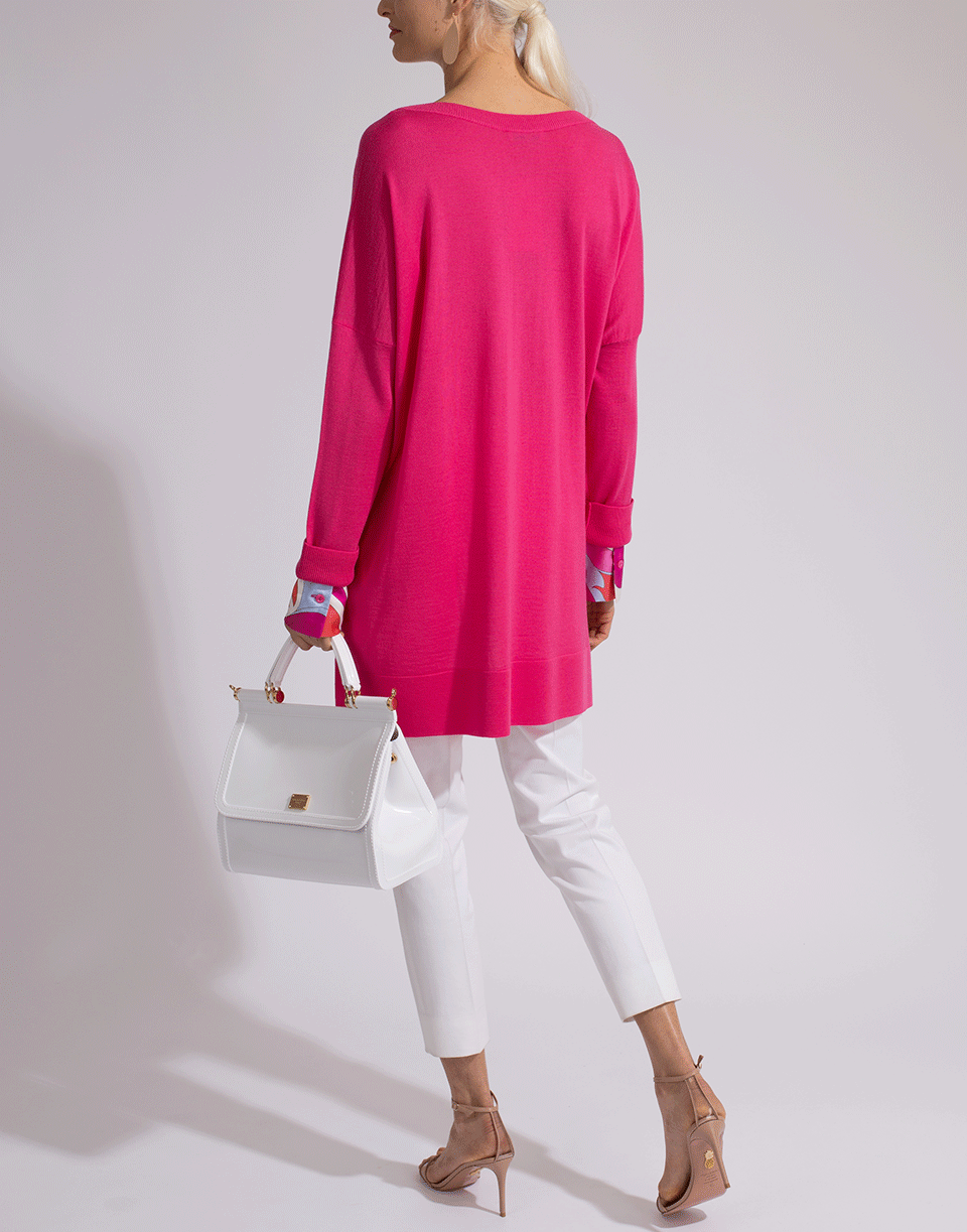 EMILIO PUCCI-Oversized Knit Top-