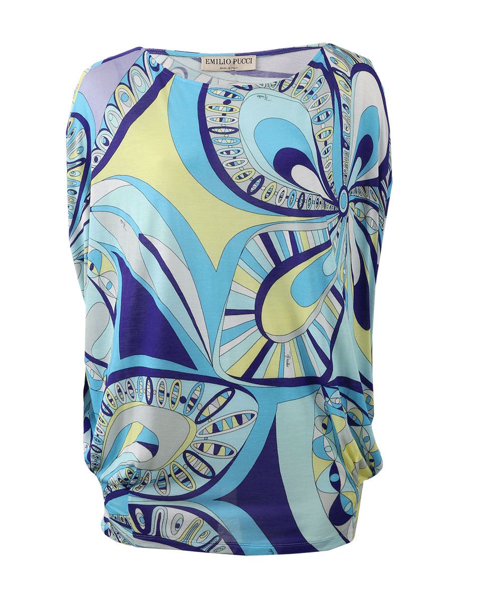 EMILIO PUCCI-Batwing Boxy Top-