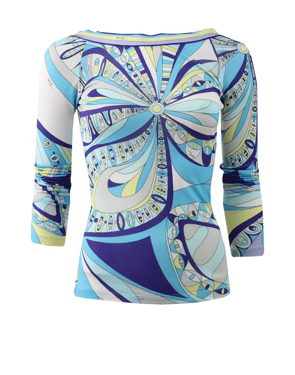 EMILIO PUCCI-V-Back Reversible Top-