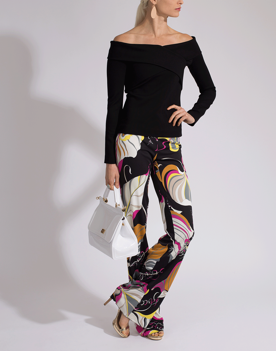 EMILIO PUCCI-Off Shoulder Top-