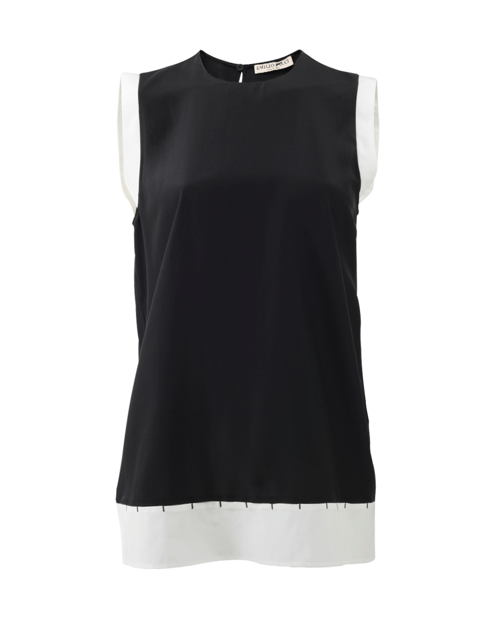 EMILIO PUCCI-Trimmed Tank-