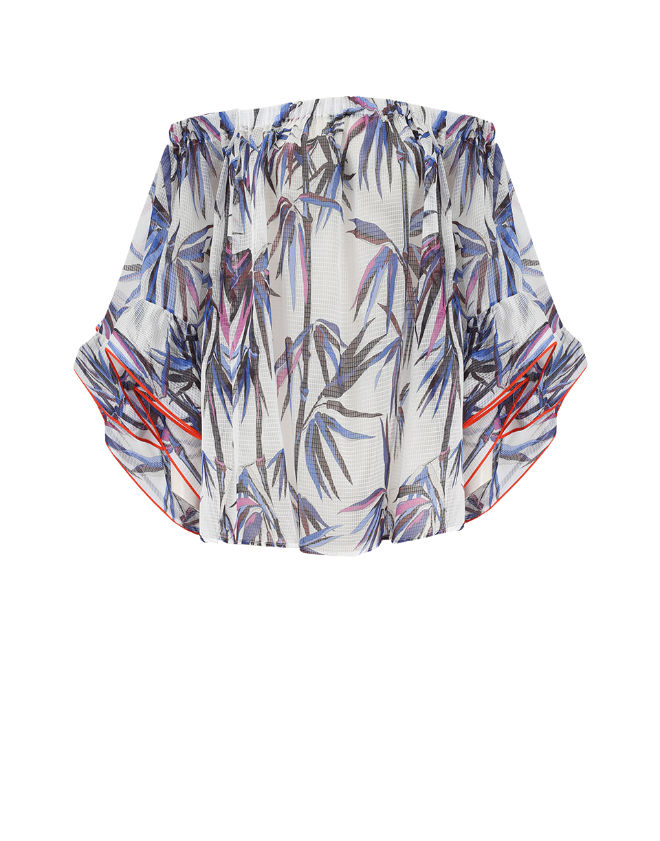 EMILIO PUCCI-Off Shoulder Bamboo Top-