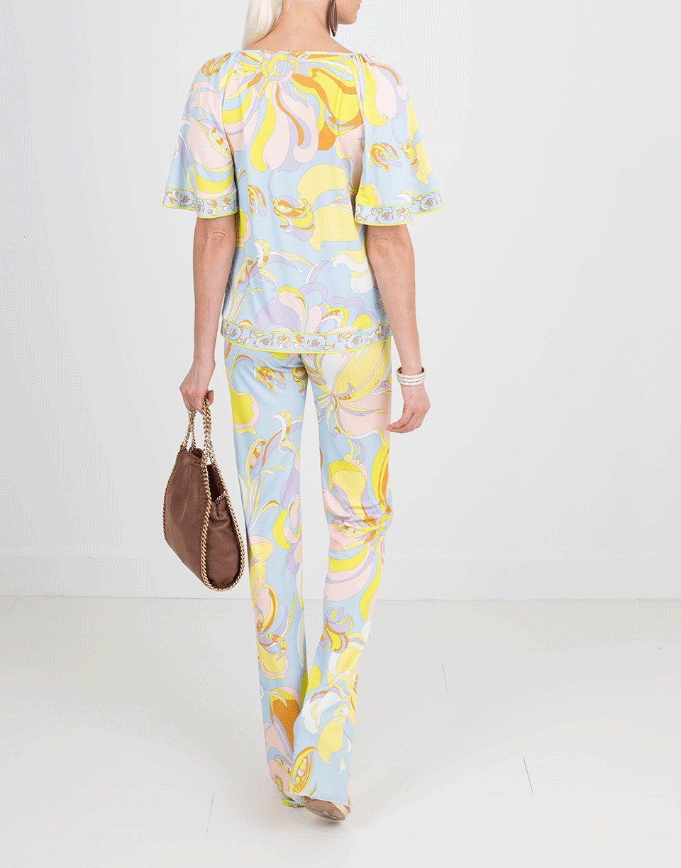 EMILIO PUCCI-Aruba Print Top-